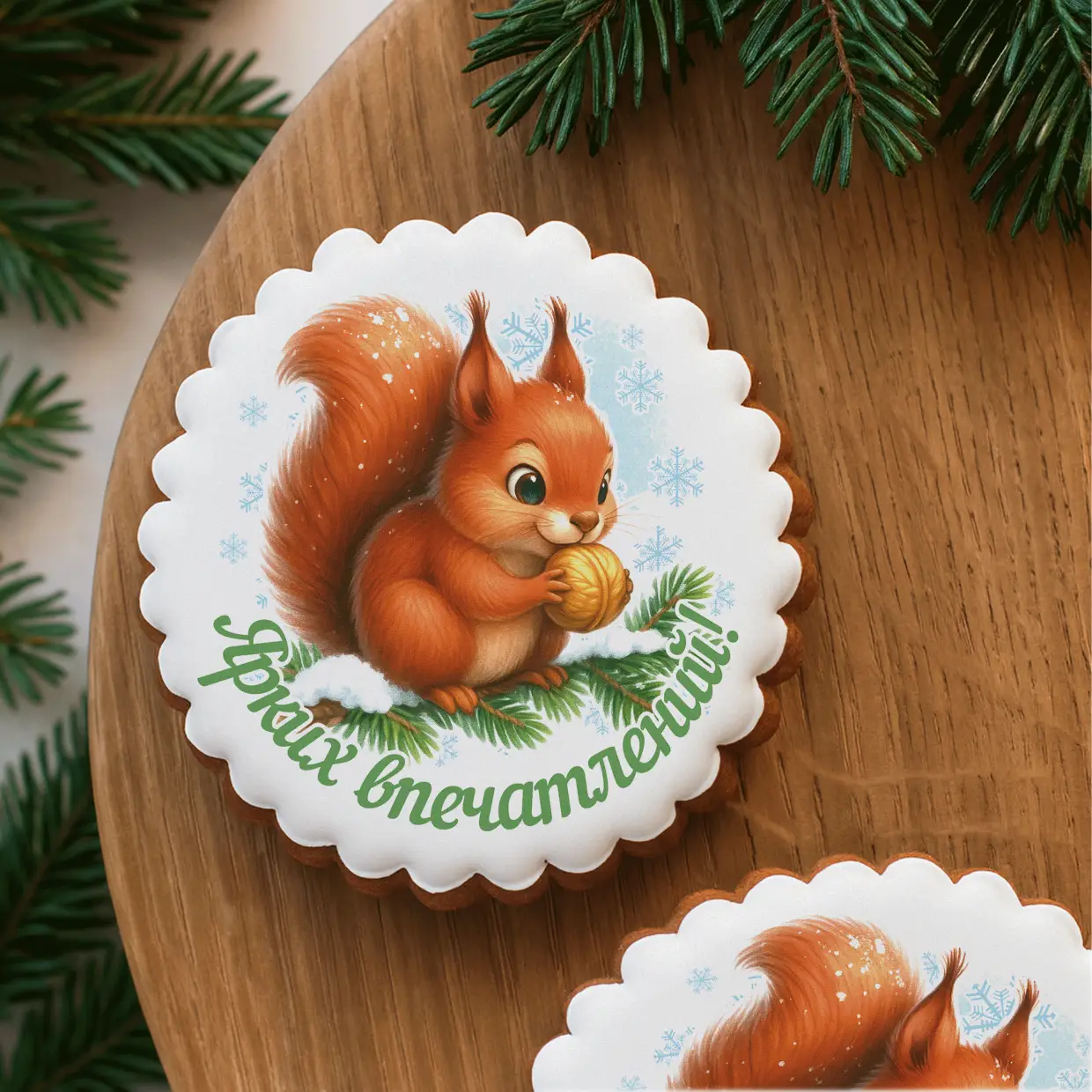 Круглые открытки 01